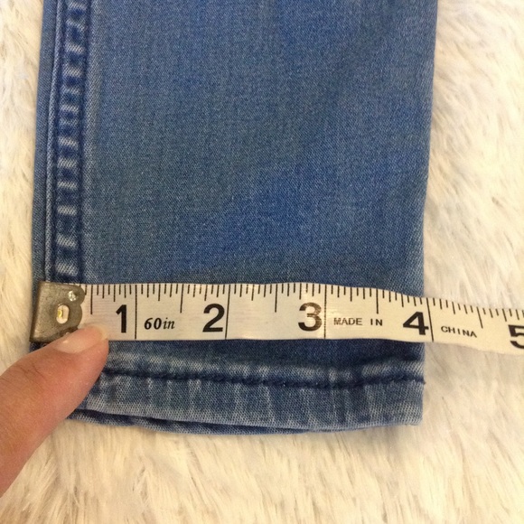 Hollister Light Wash jeans/leggings - Picture 7 of 13